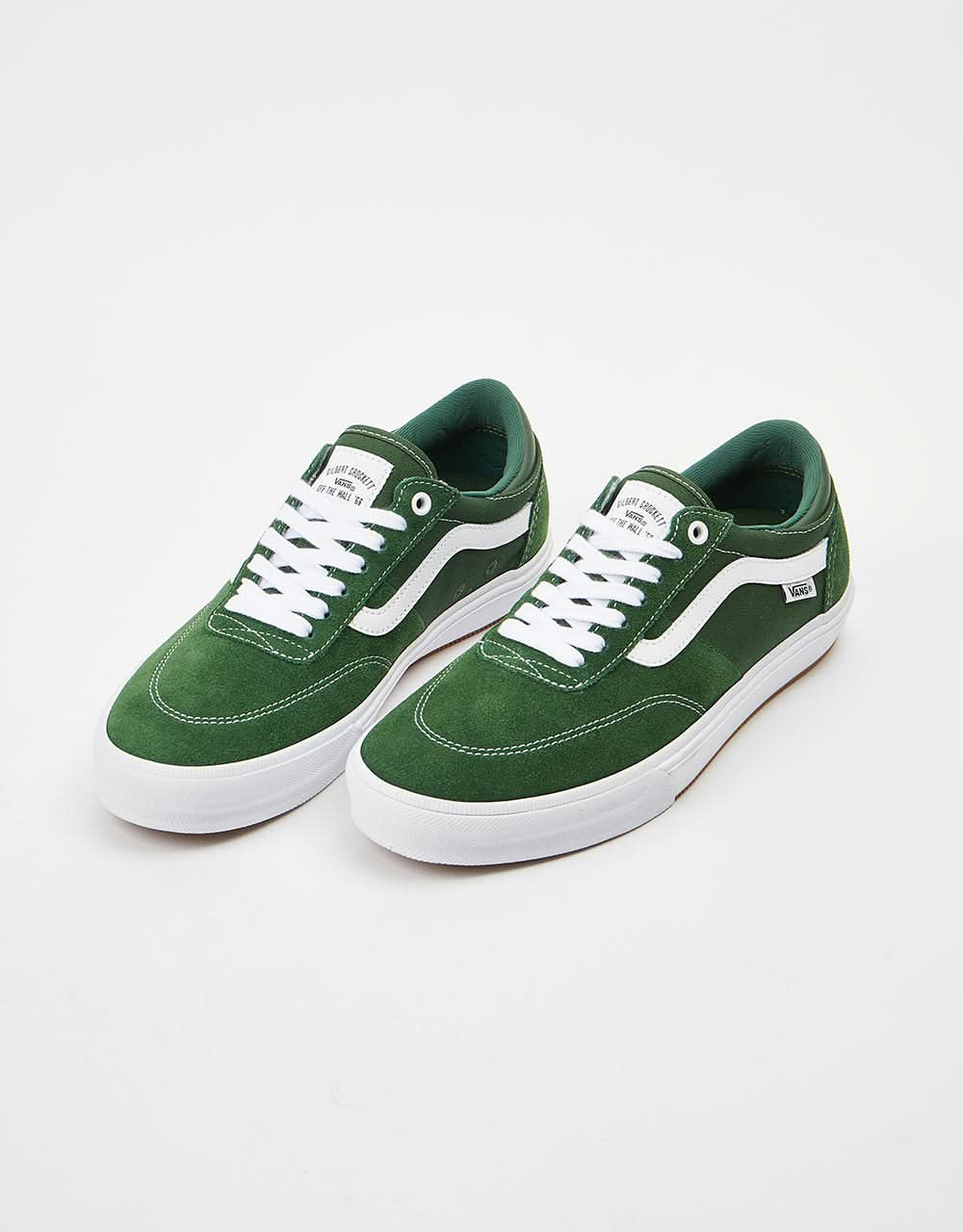 Vans Gilbert Crockett Skate Shoes - Green/White