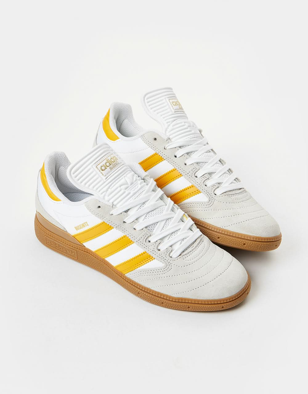 adidas Busenitz Skateschuhe – Kristallweiß/Preloved Yellow/Gum