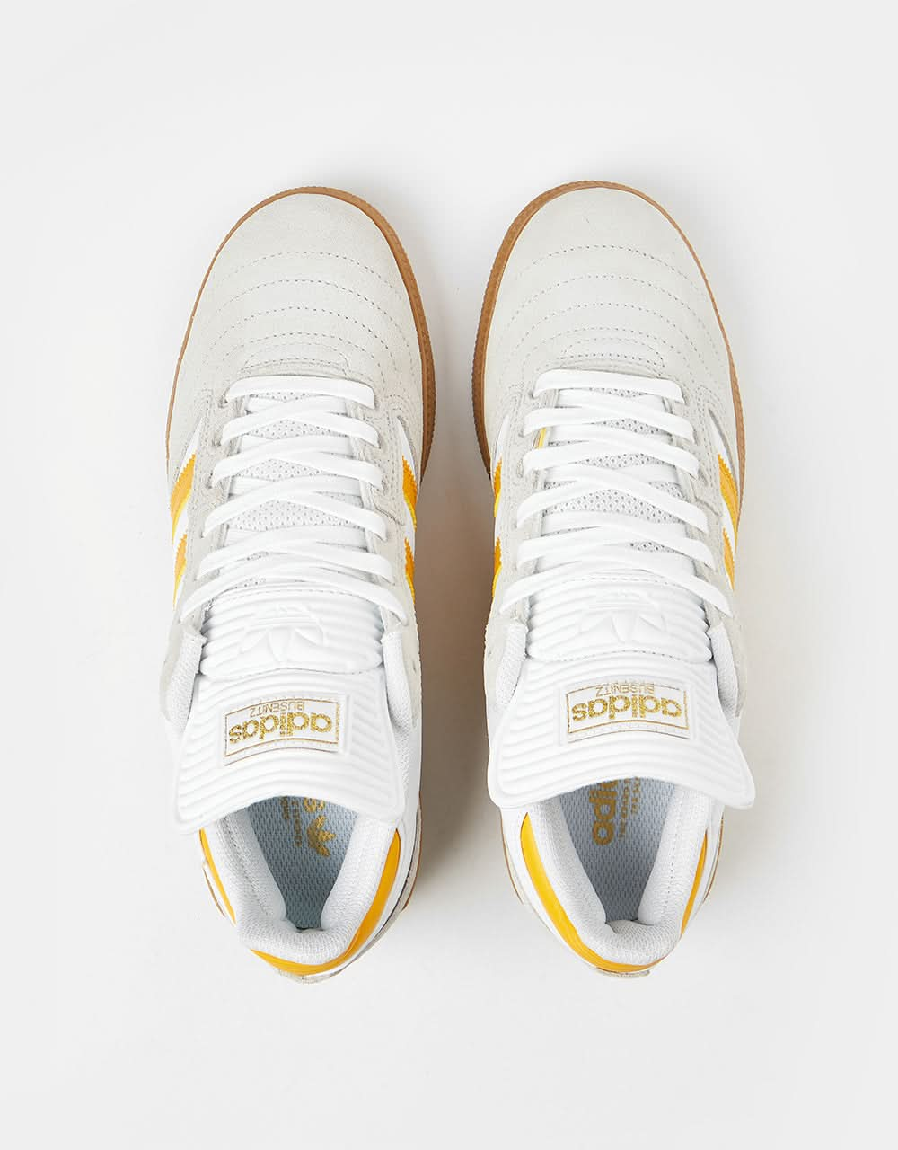 Scarpe da skate adidas Busenitz - Bianco cristallo/Giallo Preloved/Gomma