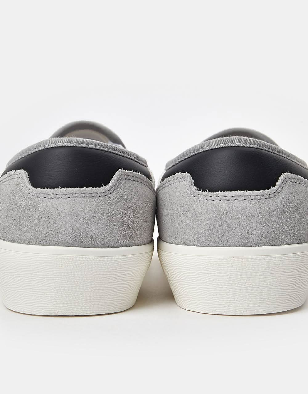 adidas Shmoofoil Slip Skate Shoes - Solid Grey/Chalk White/Core Black