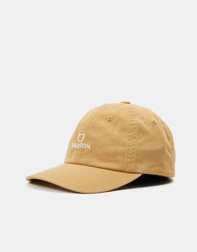 Gorra Brixton Alpha LP - Marrón dorado Vintage Wash