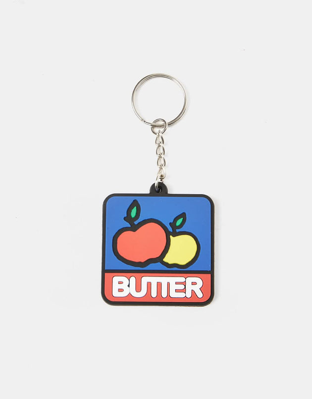 Butter Goods Grove Llavero De Goma - Negro / Multi