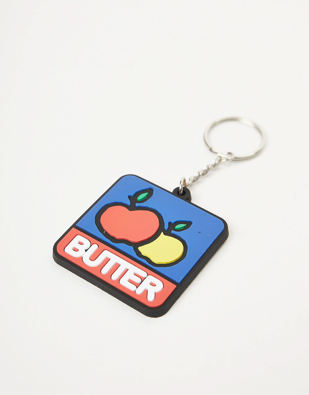 Butter Goods Grove Rubber Key Chain - Black / Multi