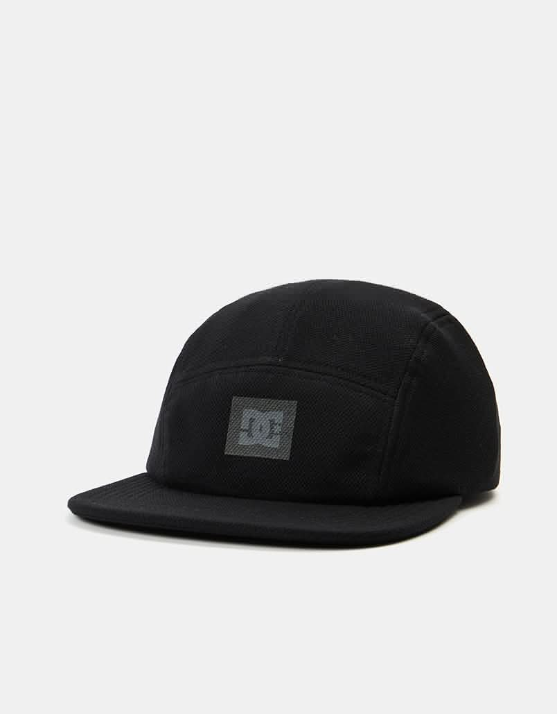 DC Full Sign 5 Panel Cap - Black