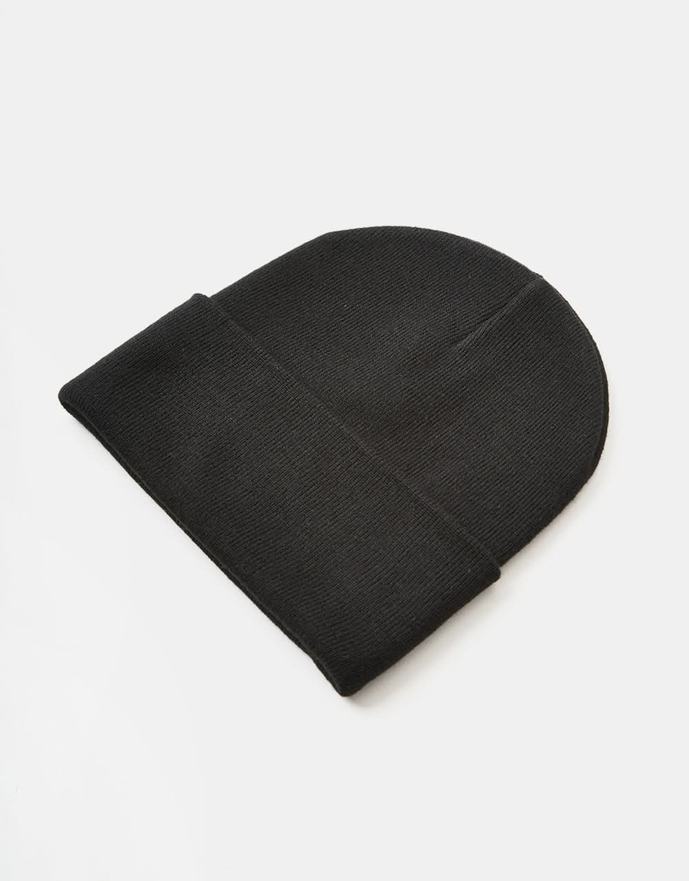 Carhartt WIP Script Beanie - Black/Black