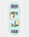 Heroin The Symmetrical Egg Skateboard Deck - 8.75”