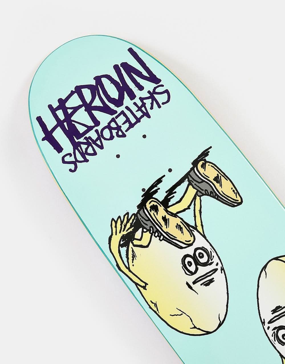 Heroin The Symmetrical Egg Skateboard Deck - 8.75”