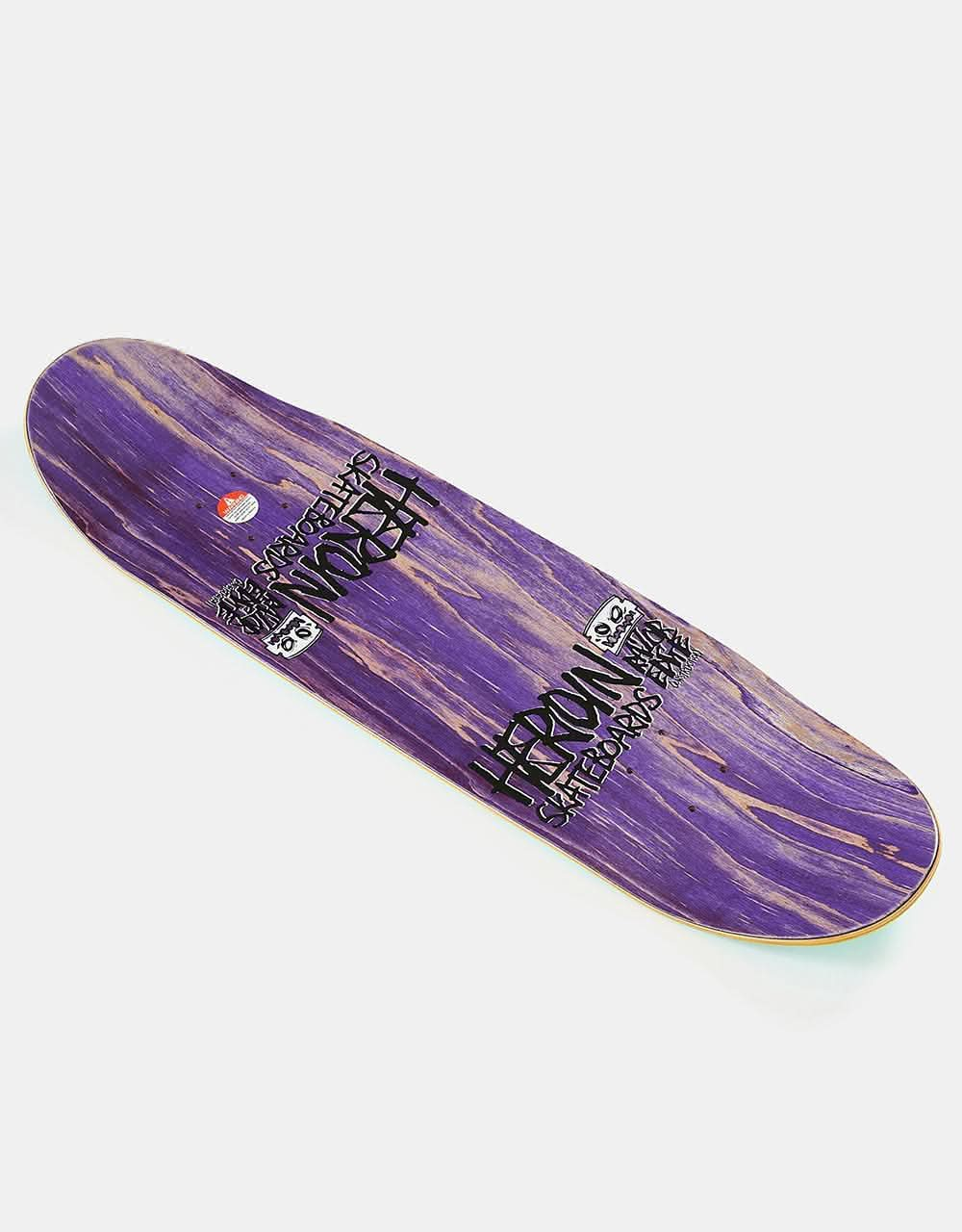 Heroin The Symmetrical Egg Skateboard Deck - 8.75”