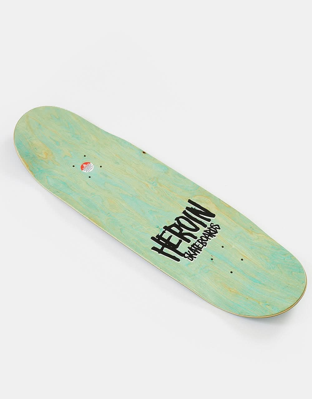 Heroin Shellraiser Skateboard Deck - 9.4”