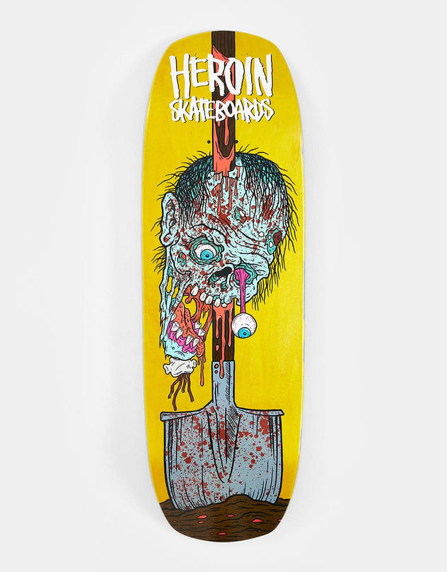 Heroin Double Shovel Skateboard Deck - 9.9”