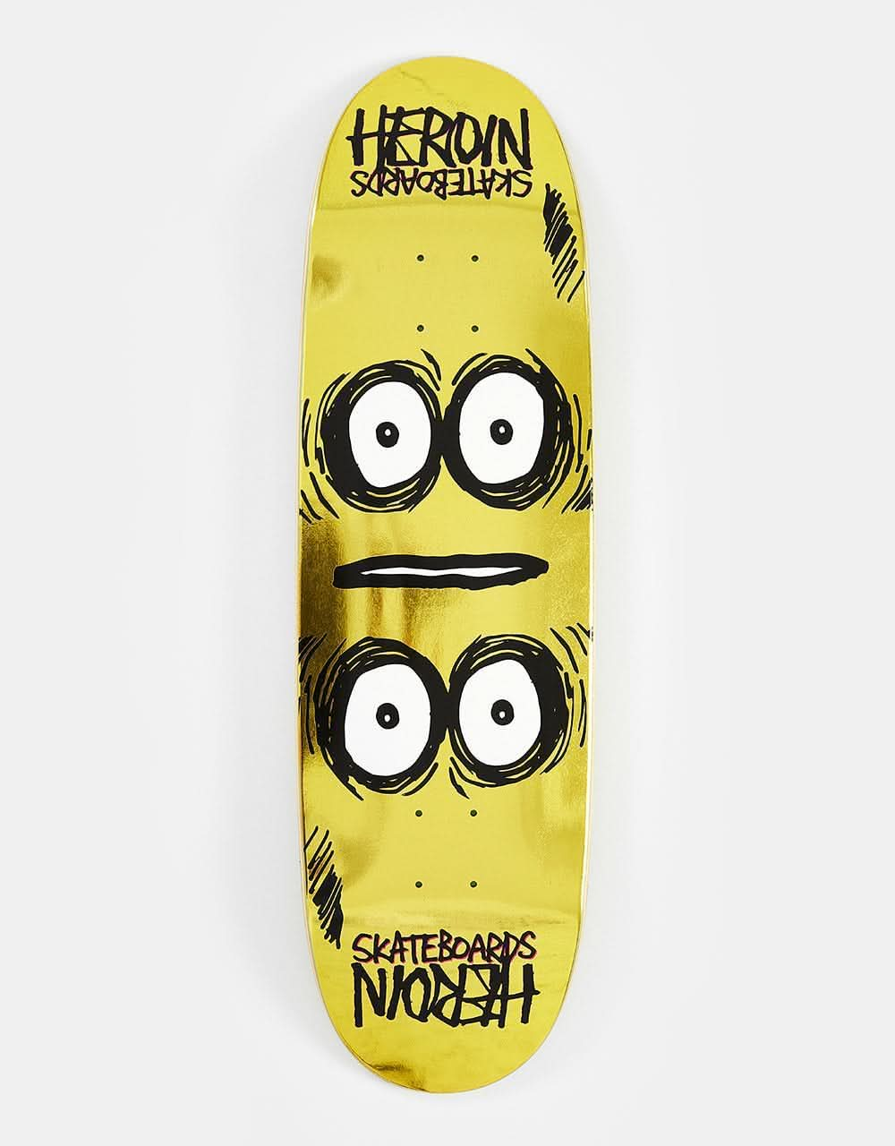 Heroin Symmetrical Egg Skateboard Deck - 9”