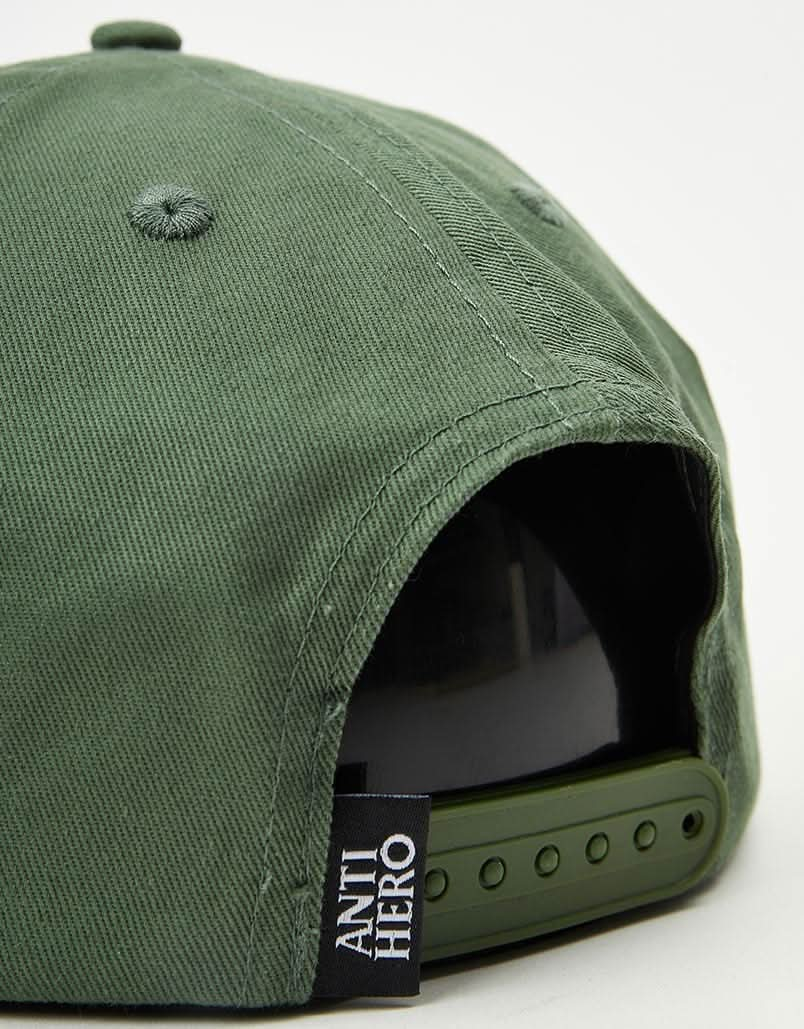 Anti Hero Grimple Snapback Cap  - Dark Green