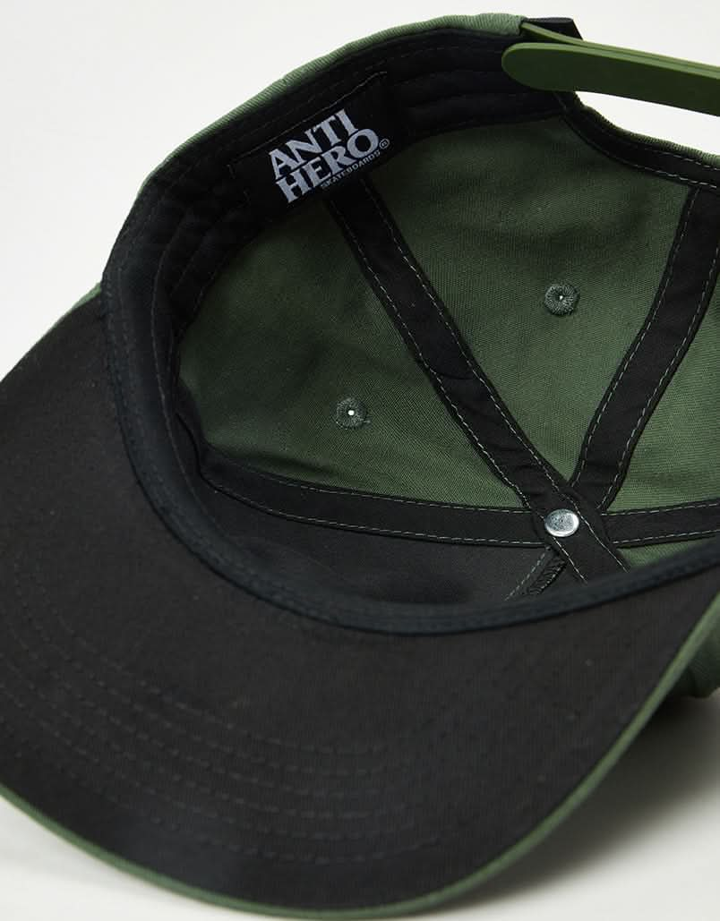 Anti Hero Grimple Snapback Cap  - Dark Green