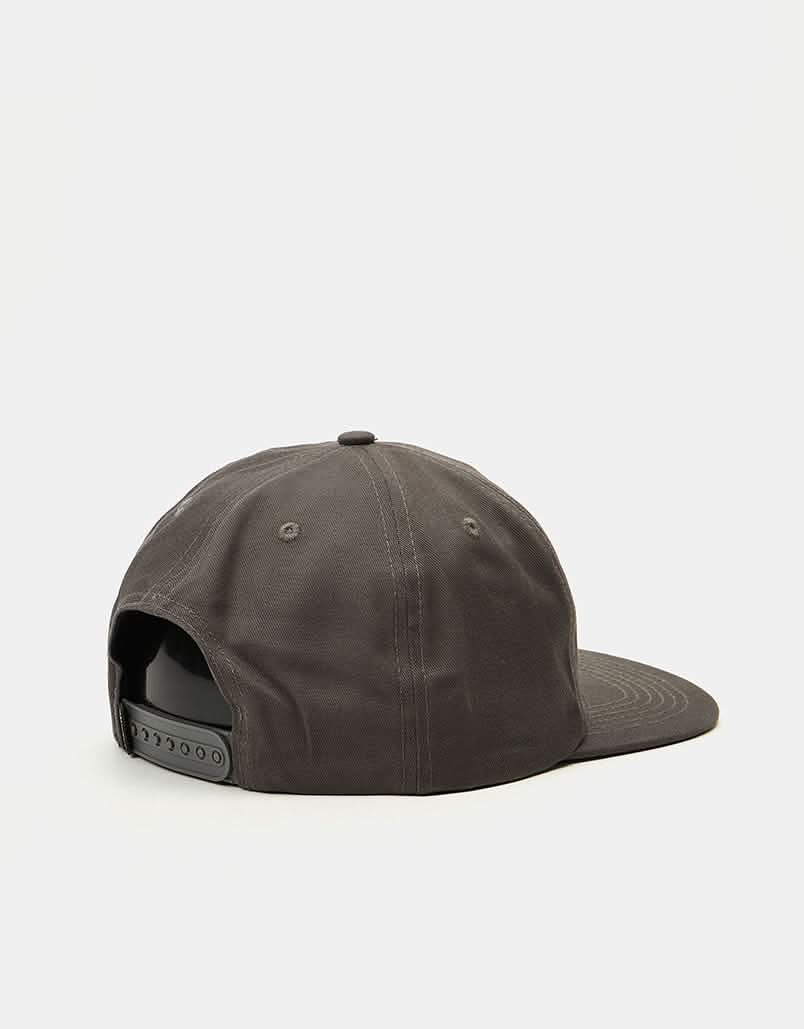 Krooked Style Snapback Cap  - Charcoal/Black