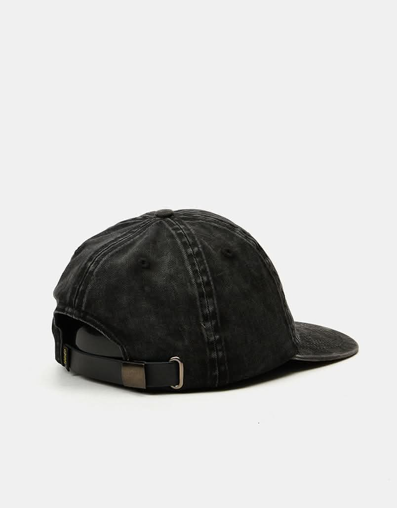 Krooked Eyes Snapback Cap  - Black Wash/Gold