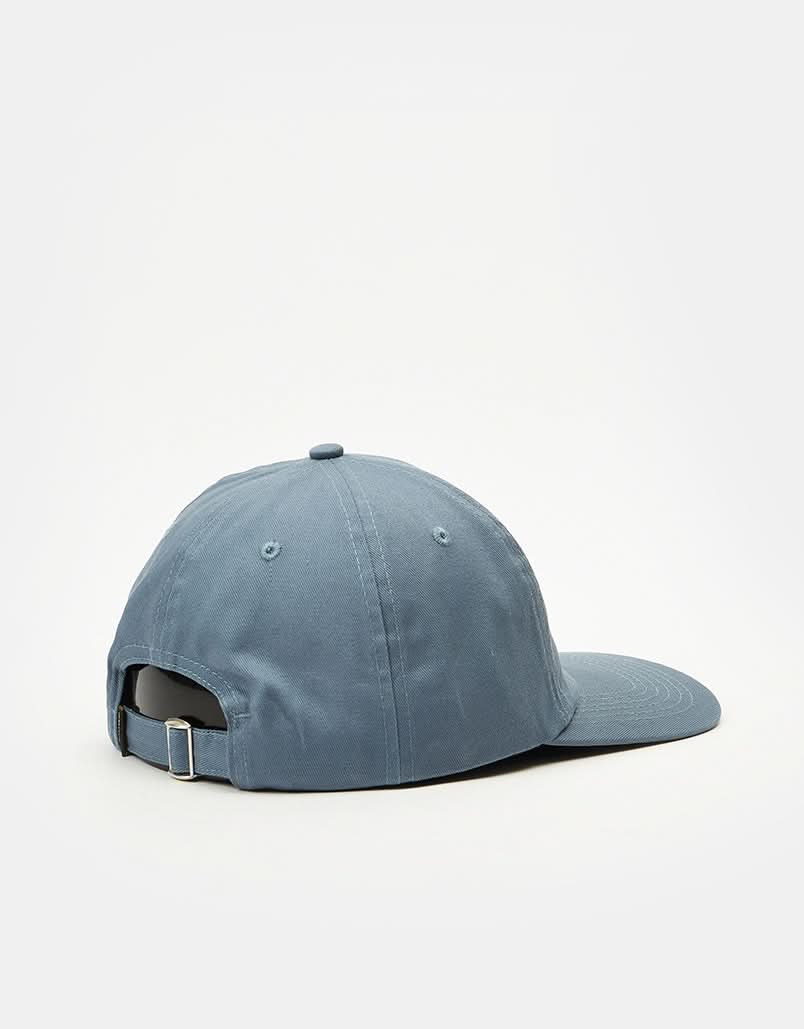 Krooked Moonsmile Script Snapback Cap  - Blue/Navy