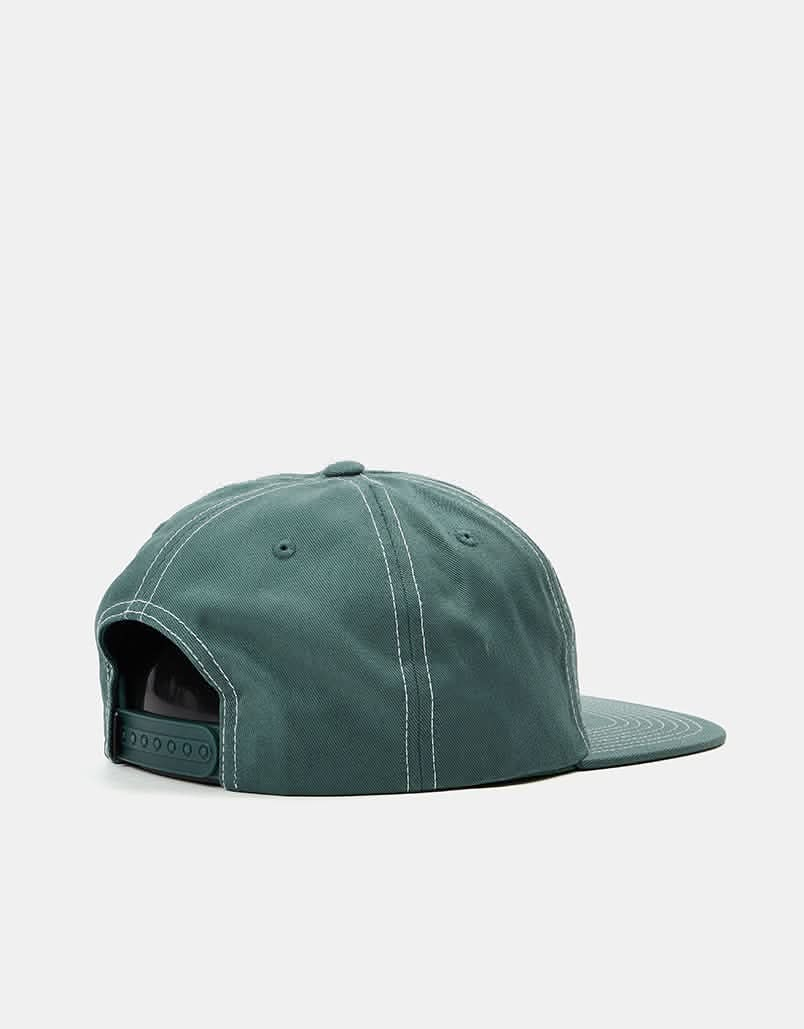 HUF Triple Triangle Snapback Cap - Pine/White