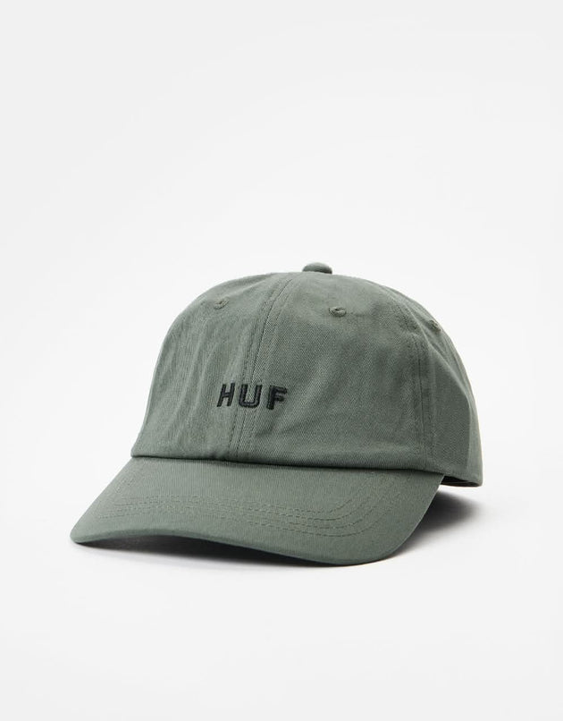 HUF OG Logo Curved Visor Cap - Avocado