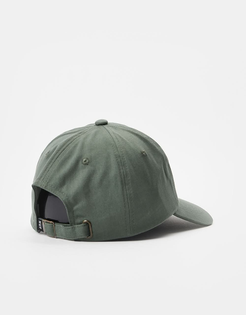 HUF OG Logo Curved Visor Cap - Avocado