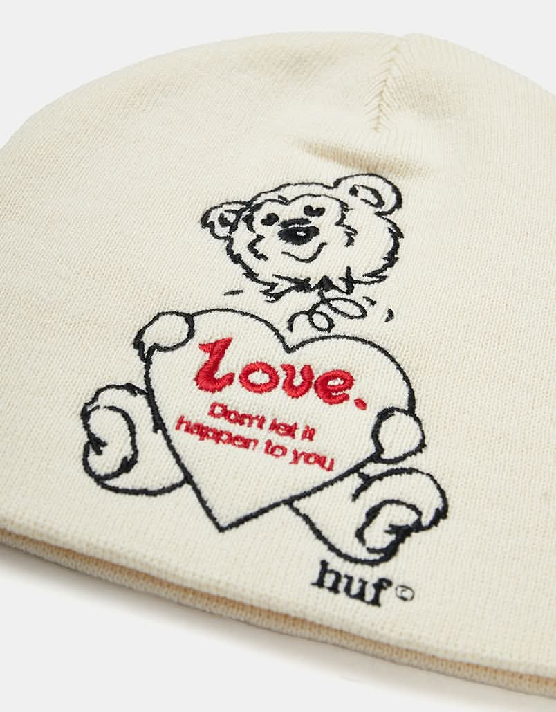 HUF Bad News Beanie - Bone