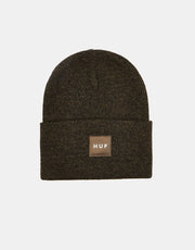 HUF Melange Box Logo Beanie - Bison