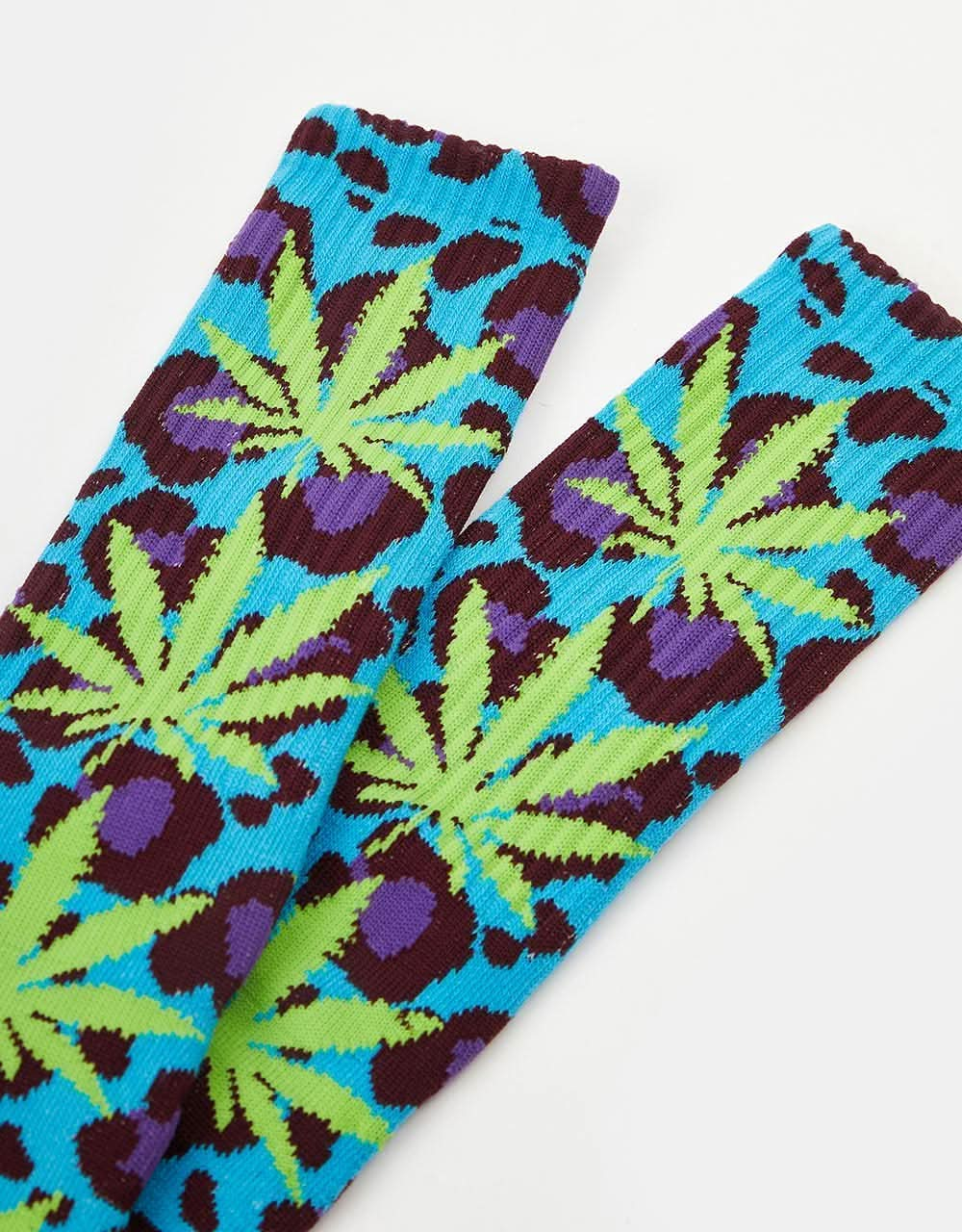 HUF Wildlife Plantlife Sock - Blue