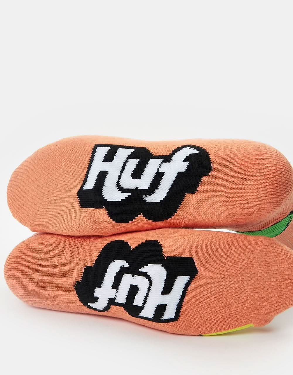 HUF Lemon Lime Crew Sock - Orange