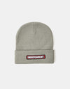 Independent Bar Logo Beanie – Zement