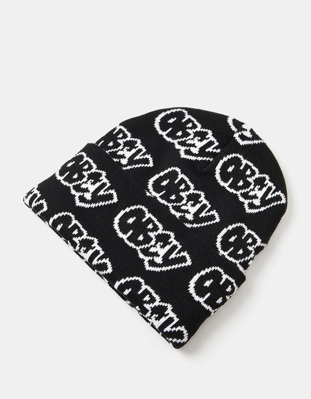 Obey Good Times Beanie - Black Multi