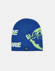 Obey Nature And Nuture Beanie – Surfblau