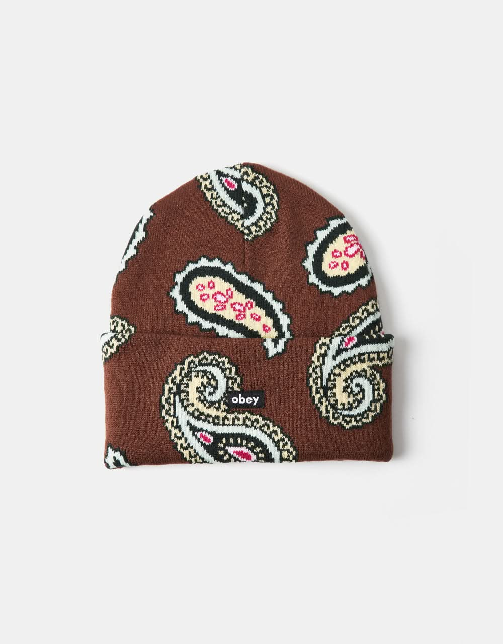 Gorro Obey Paisley - Sepia Multi