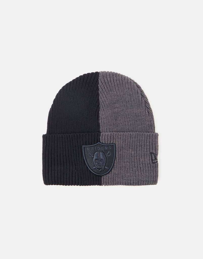 New Era Las Vegas Raiders Two Tone Cuff Beanie - Black/Grey Heather