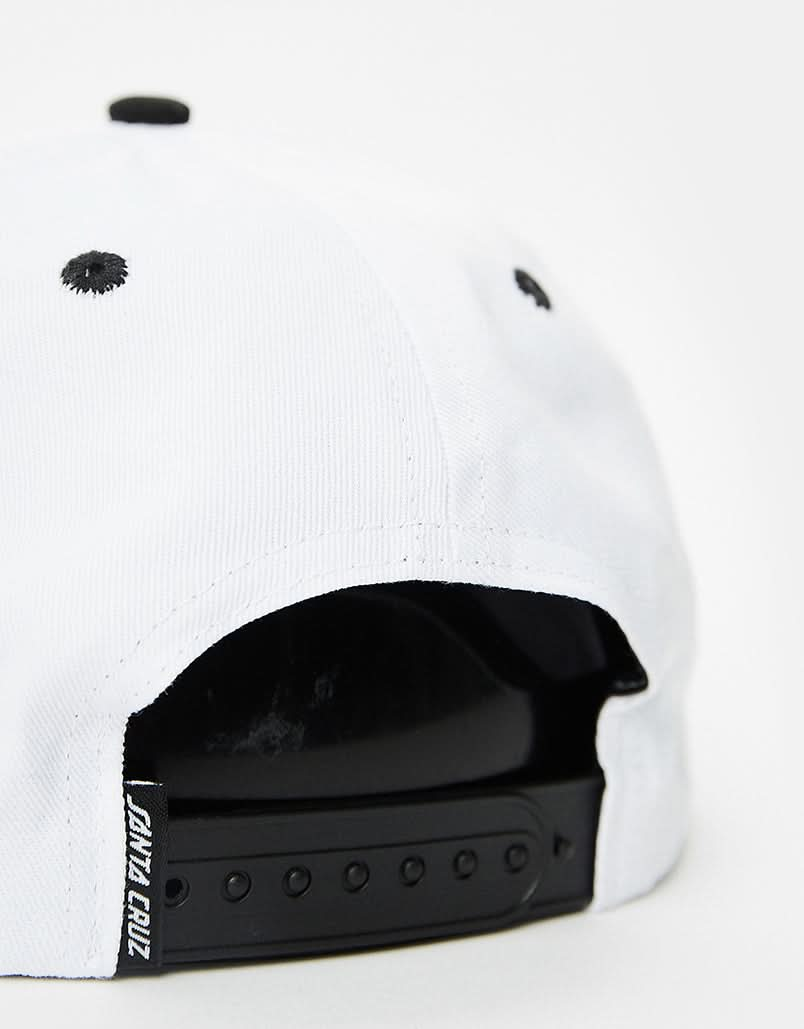 Santa Cruz x Pokémon Pickachu Snapback Cap - White/Black