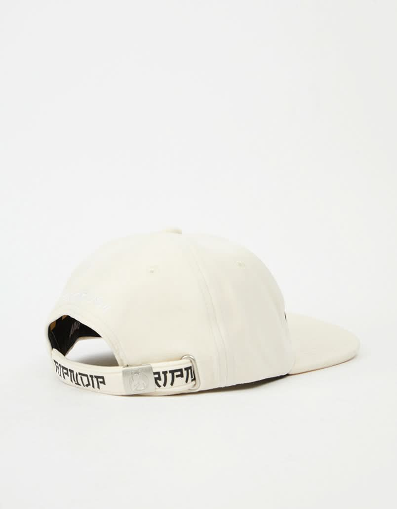 Casquette en Laine RIPNDIP Lucky Nerm - Crème