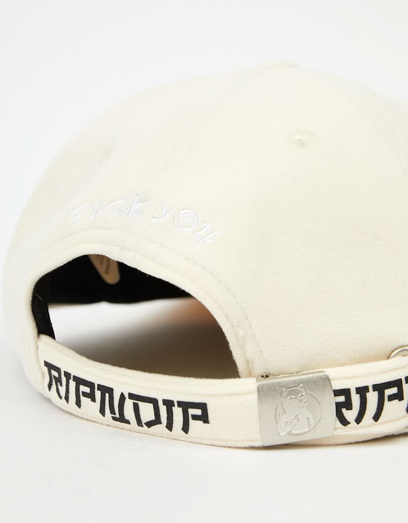 Casquette en Laine RIPNDIP Lucky Nerm - Crème