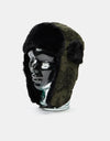 RIPNDIP Dark Twisted Fantasy Aviator Hat - Olive & Black