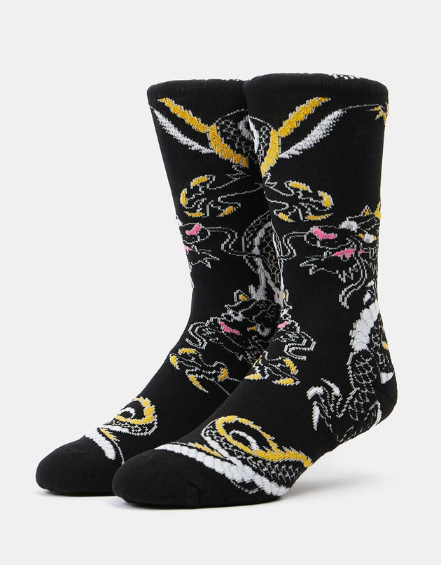 RIPNDIP Ryu Socks - Black