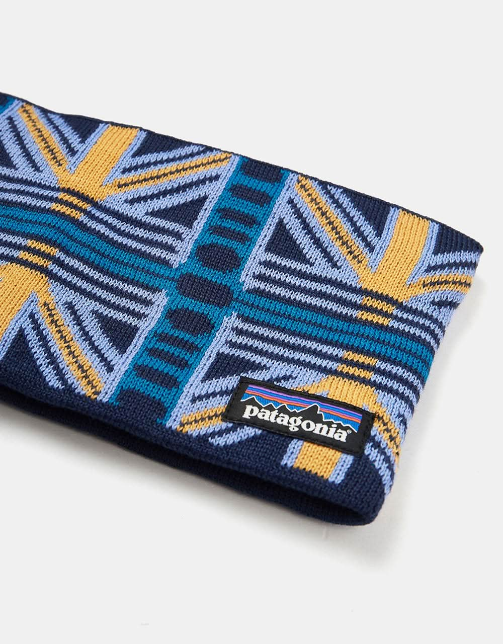 Patagonia Powder Town Headband - Snow Beam/Pale Periwinkle