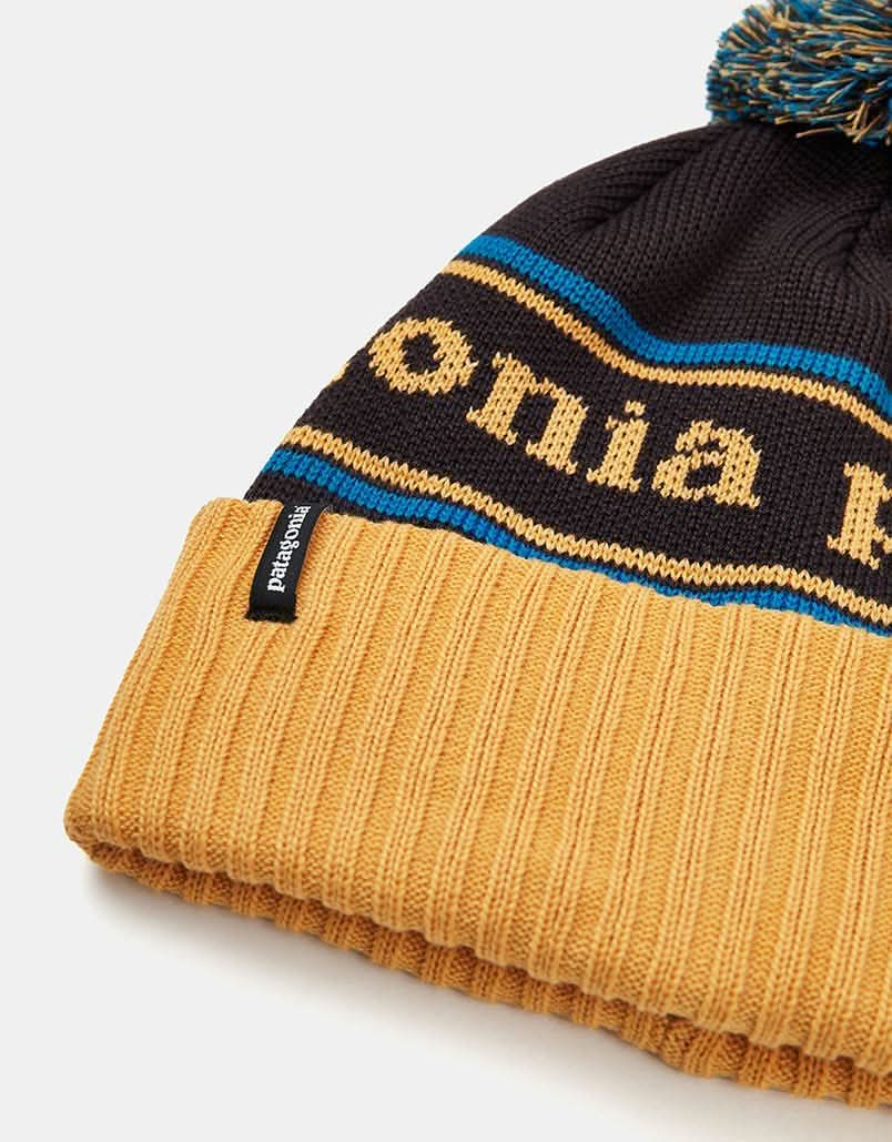 Patagonia Powder Town Beanie - Park Stripe/Dried Mango