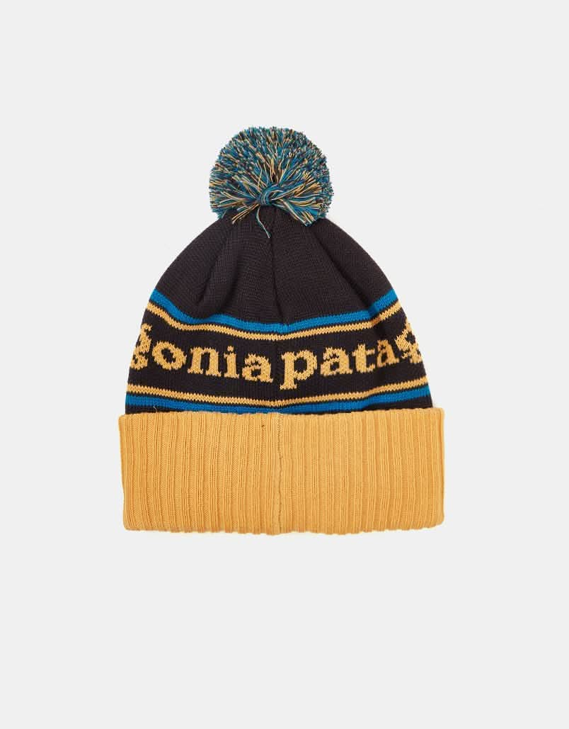 Patagonia Powder Town Beanie - Park Stripe/Dried Mango