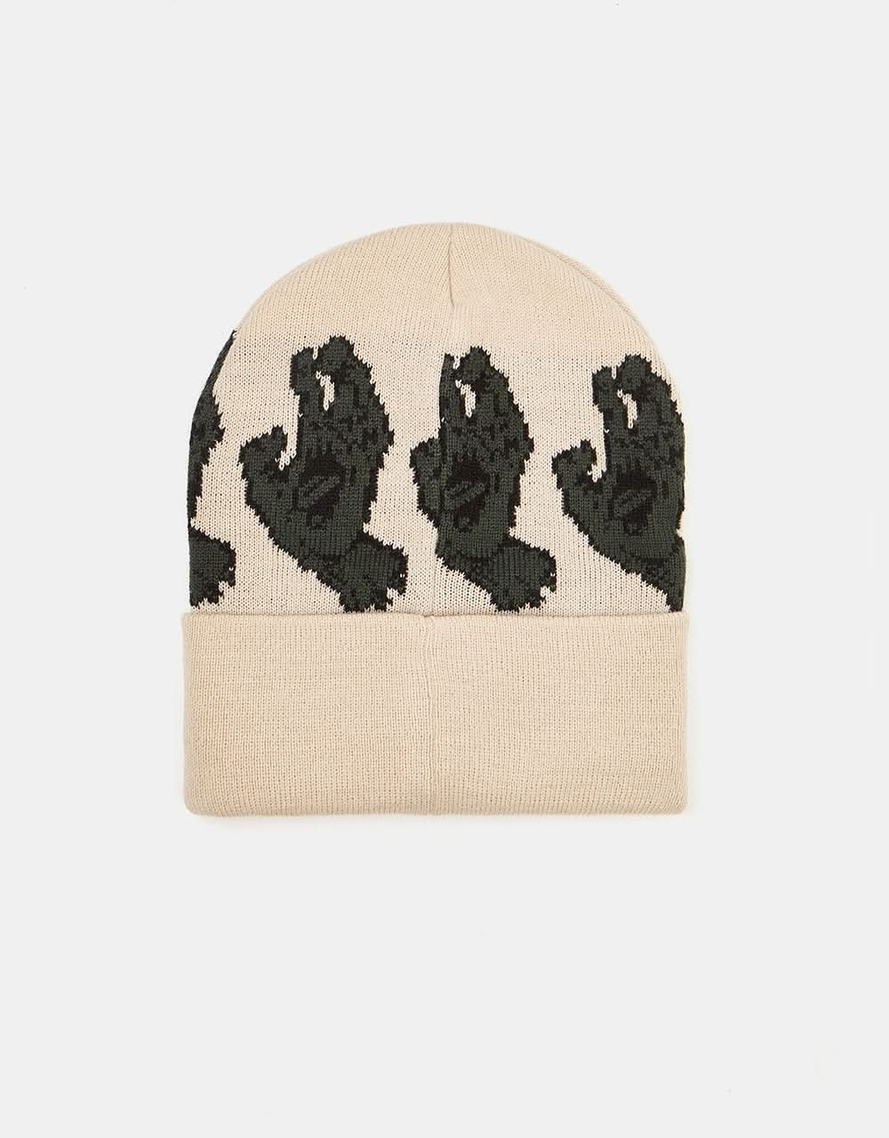 Santa Cruz Screaming Line Up Beanie - Oat