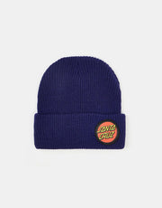 Santa Cruz Classic Dot Beanie - Cobalt