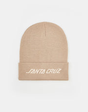 Santa Cruz Tonal Strip Beanie - Oat