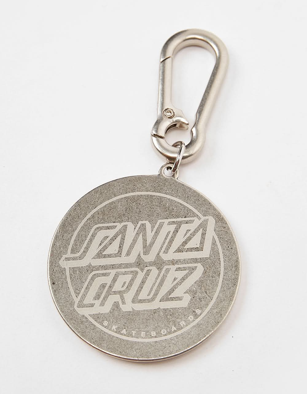 Santa Cruz Screaming 50 Keychain - Antique Nickel