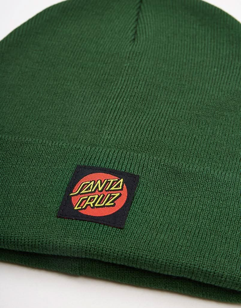 Santa Cruz Classic Label Beanie - Malachite