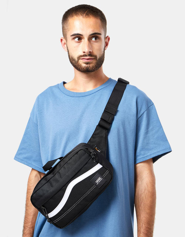 Vans Construct Cross Body Bag - Black-White