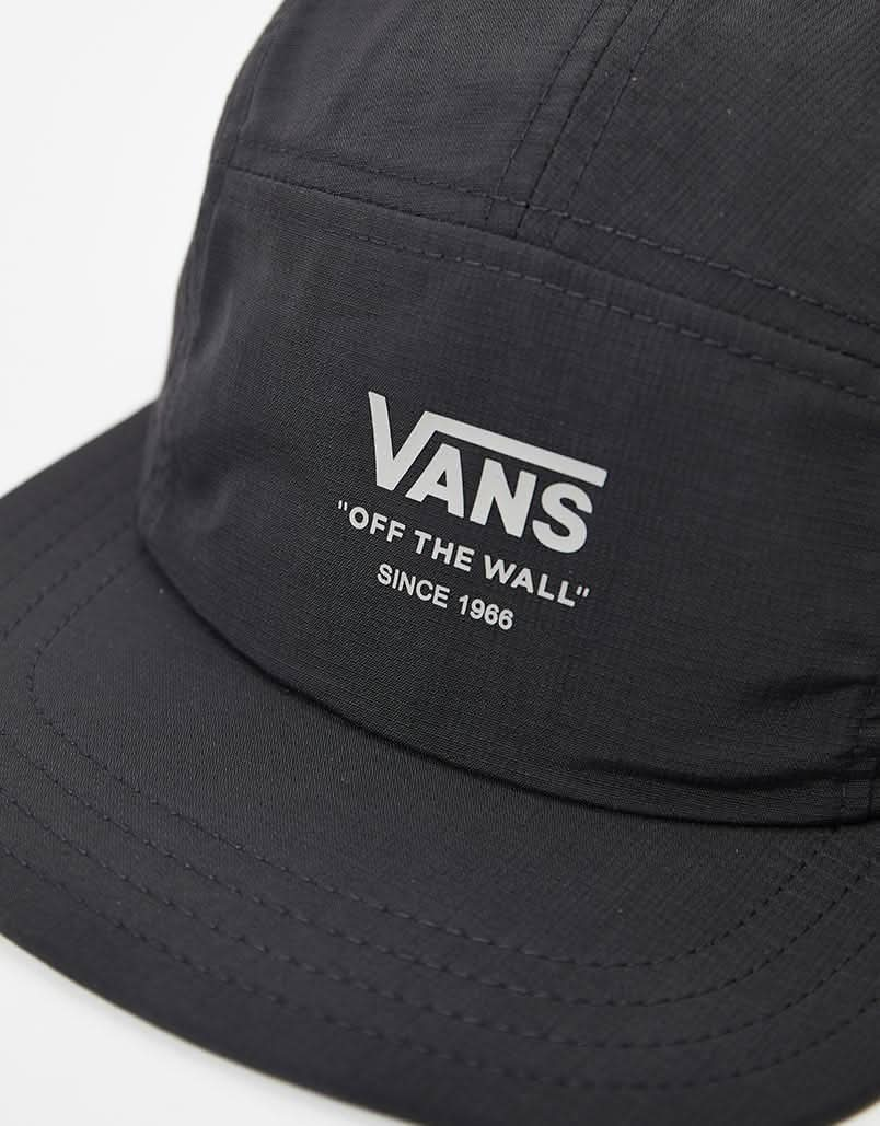 Vans Outdoors Camper 5 Panel Cap - Black