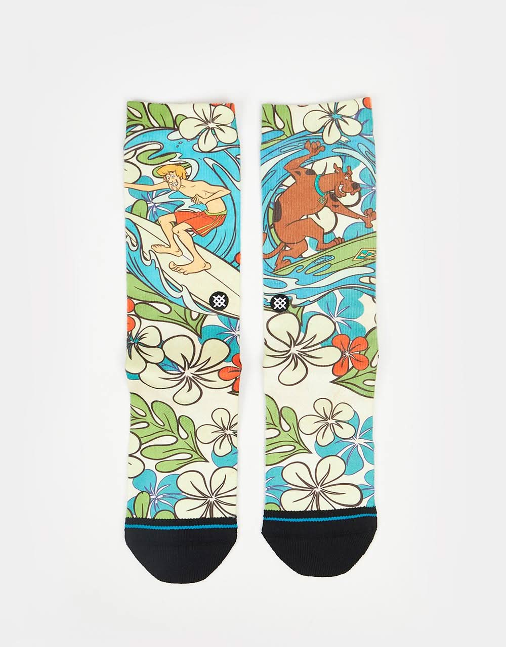 Stance x Scooby Doo Surfs Up Shaggy Crew Socken – Blau