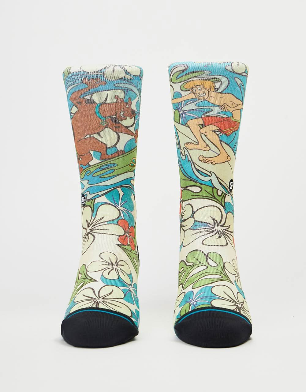 Stance x Scooby Doo Surfs Up Shaggy Crew Socks - Blue