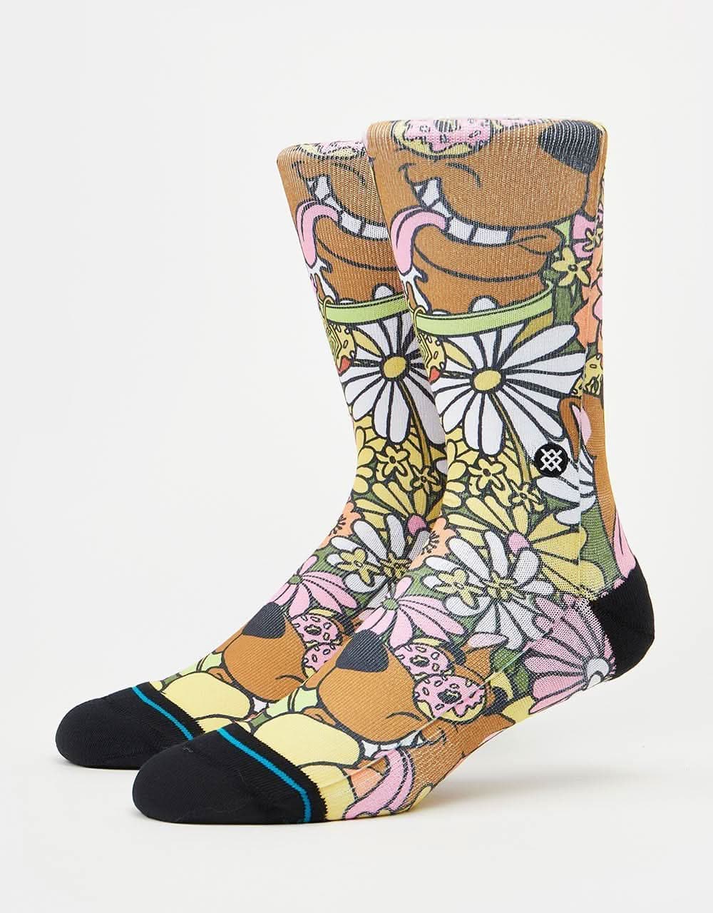 Stance x Scooby Doo Snakin Scoobs Crew Socks - Multi